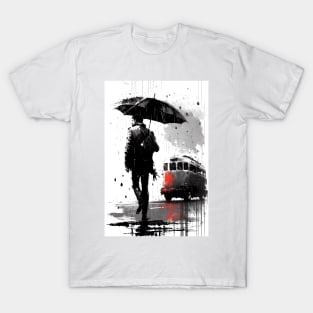 Dreary Bus Stop T-Shirt